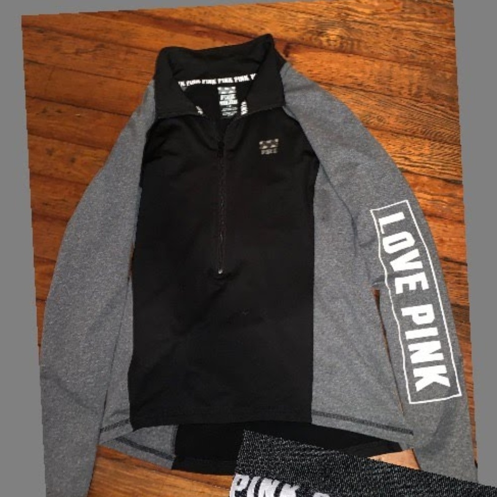 Victorias Secret PINK 3/4 Athletic Zip